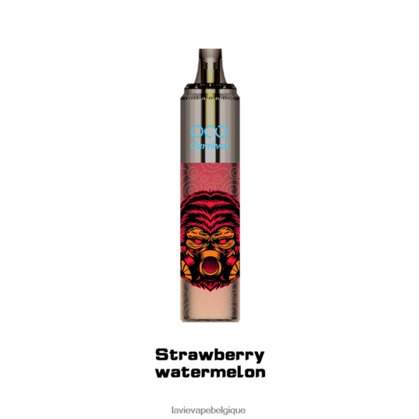 464068358 Lavie Vape Belgique | pastèque fraise LAVIE OCO carnaval 10000 bouffées